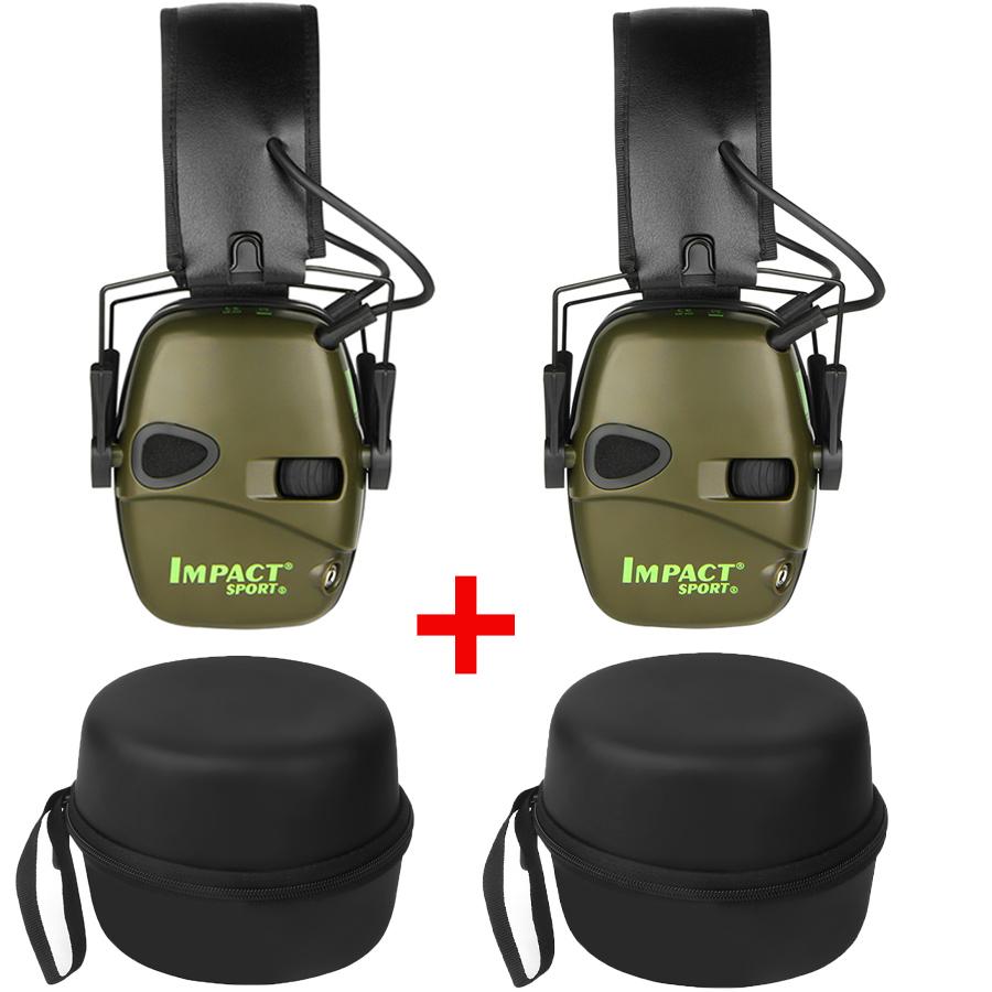 Original Tactical Electronic Shooting Earmuff Outdoor Sports Antinoise Headset Impact Sound Amplification Hearing Hunting Ear