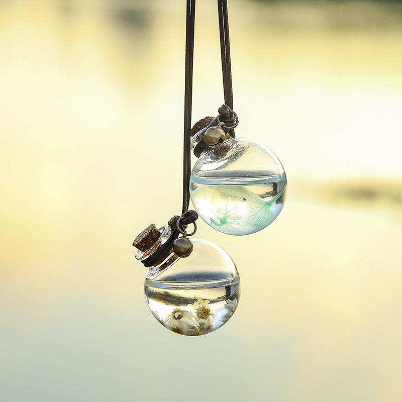 Artistic Handmade Hanging Car Perfume Pendant