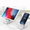 Aluminum Phone Stand Angle Height Adjustable Phone Tablet Support Mount Desk Phone Holder Shockproof Desktop Holder