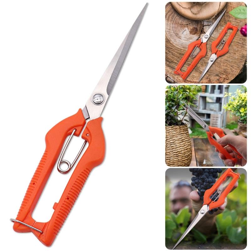 Vegetable Trimming Fruit Pruning Garden Shears Lightweight Flower Scissors For Easy Handling Detailed Plant Maintenance
