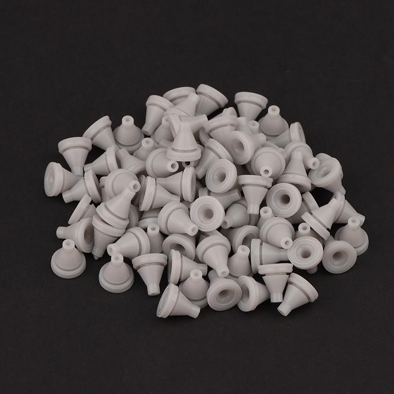 50Pcs Rubber Silicone Nozzle Nipple Replacement Part Spray Water Outlet Top Spray Parts Shower Accessories