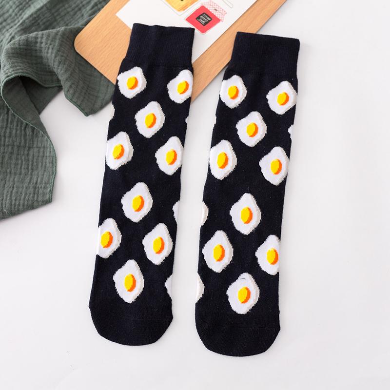 Women Cute Fruit Coffee Avocado Apple Cherry Egg Funny Soft Cotton Socks Gift LE Women Cute Fruit Coffee Avocado Apple Cherry Egg Funny Soft Cotton Socks Gift LE