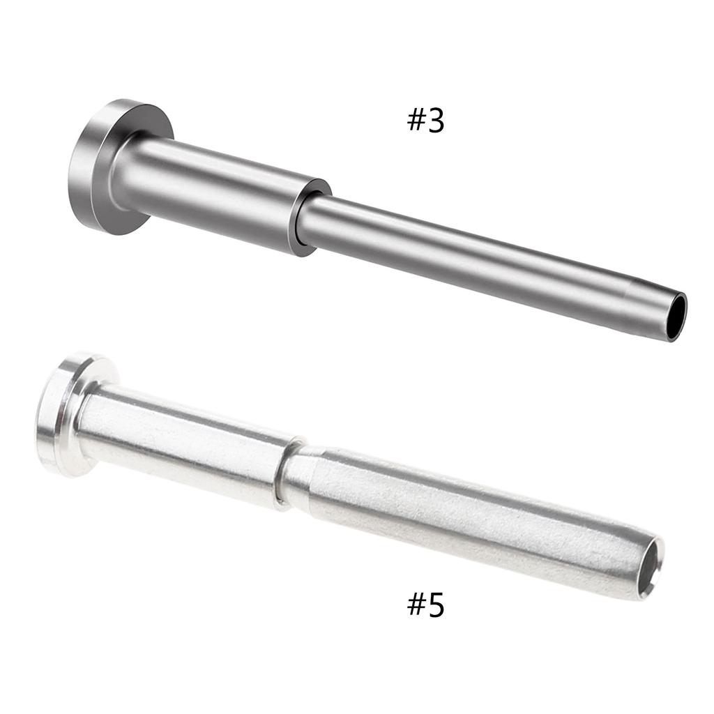 10 stuks Staal Onzichtbare Kabel Leuning set Ontvanger & Swage Stud Einde Kabel Leuningsystemen Geschikt voor Hout/Metalen Palen