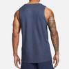 Nike Solid Color Fitted Logo Print Round Neck Sleeveless T-Shirt Men tops Gray DV9833-451