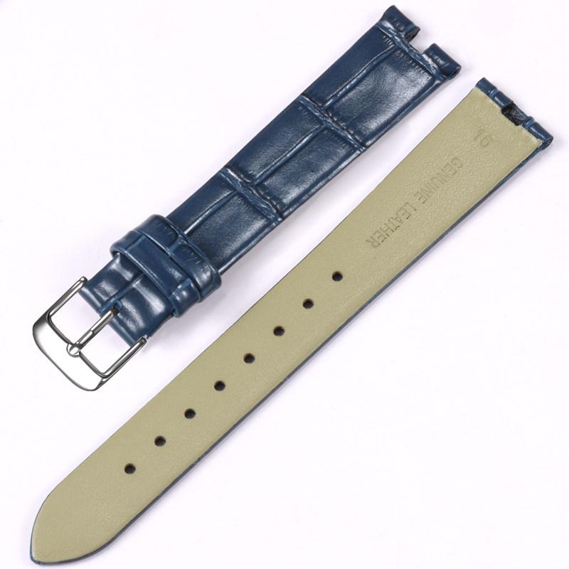 Concave shape watch strap genuine leather For original Breguet REINE DE NAPLES 8918 8967 8928 8908 8958 cowhide watchband women