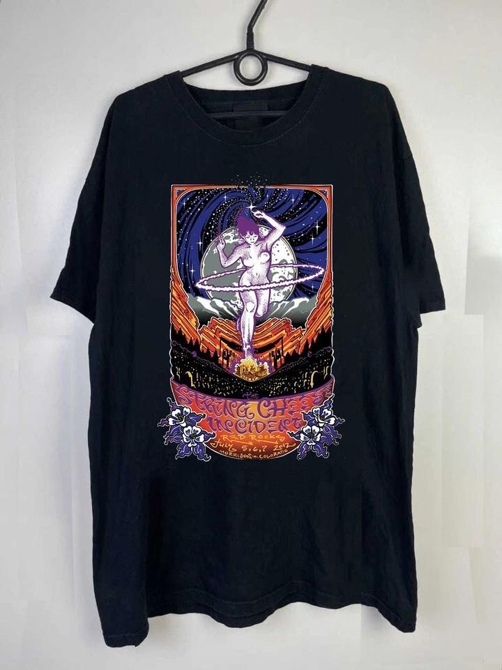 The String Cheese Incident band red rocking tee Unisex T-shirt All Size UU687 S