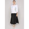 Midi Skirt Deni Cler Milano W-DC-7006-D2-D2-90-1