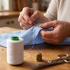 6xColorful Sewing Thread for Home Use, Cotton Hand Thread, Multicolor Spool White 1