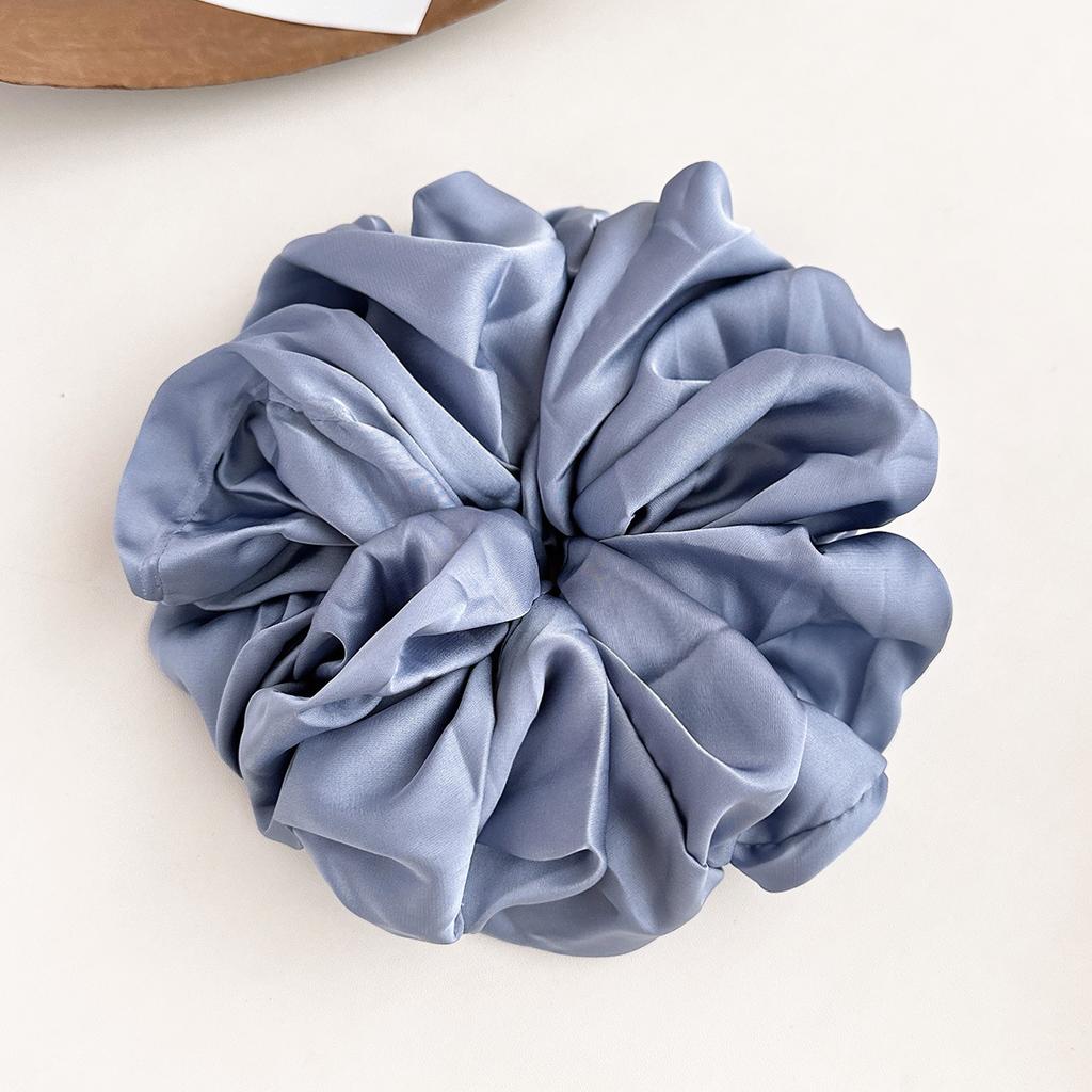 1 Stück Extra Große Flauschige Hochelastische Weiche Seidige Lässige Mode Scrunchies für Frauen Mädchen Haarbänder Accessoires