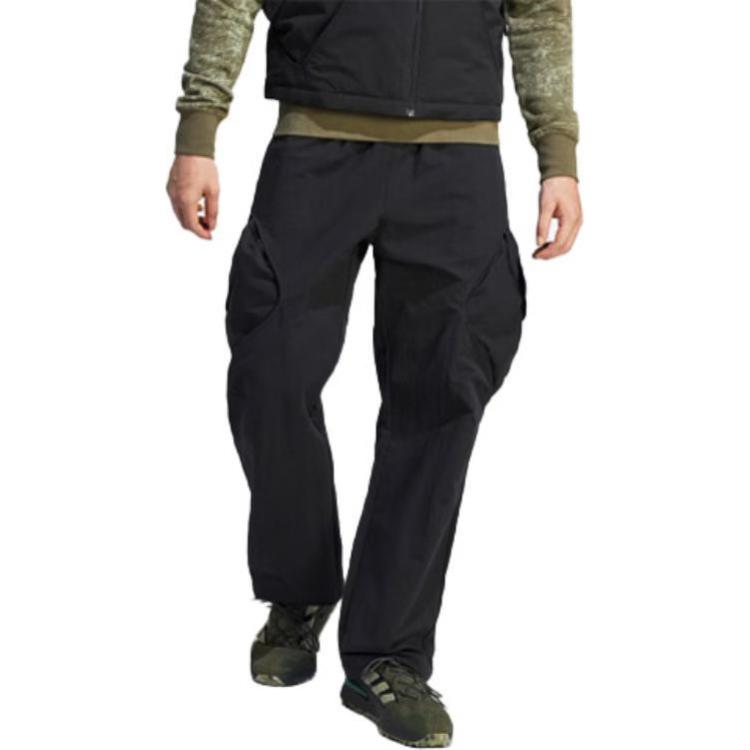 adidas Originals Adventure Premium Cargo Tracksuit Bottoms Men Bottoms Black IJ0719