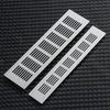1Pc Aluminum Alloy Vents Cover Air Vent Decor Ventilator Grille Wardrobe Accessories Hole Ornaments Home Furniture Hardware