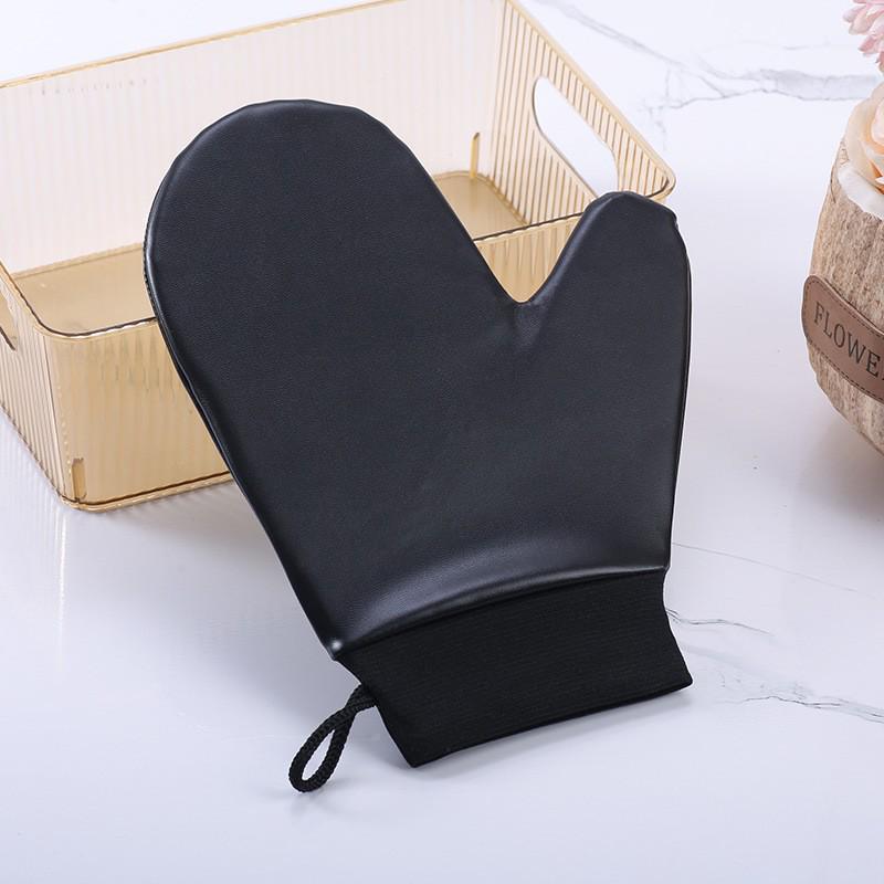 Vodotěsné vločkované rukavice aplikátor tělového mléka pro opalování a koupání