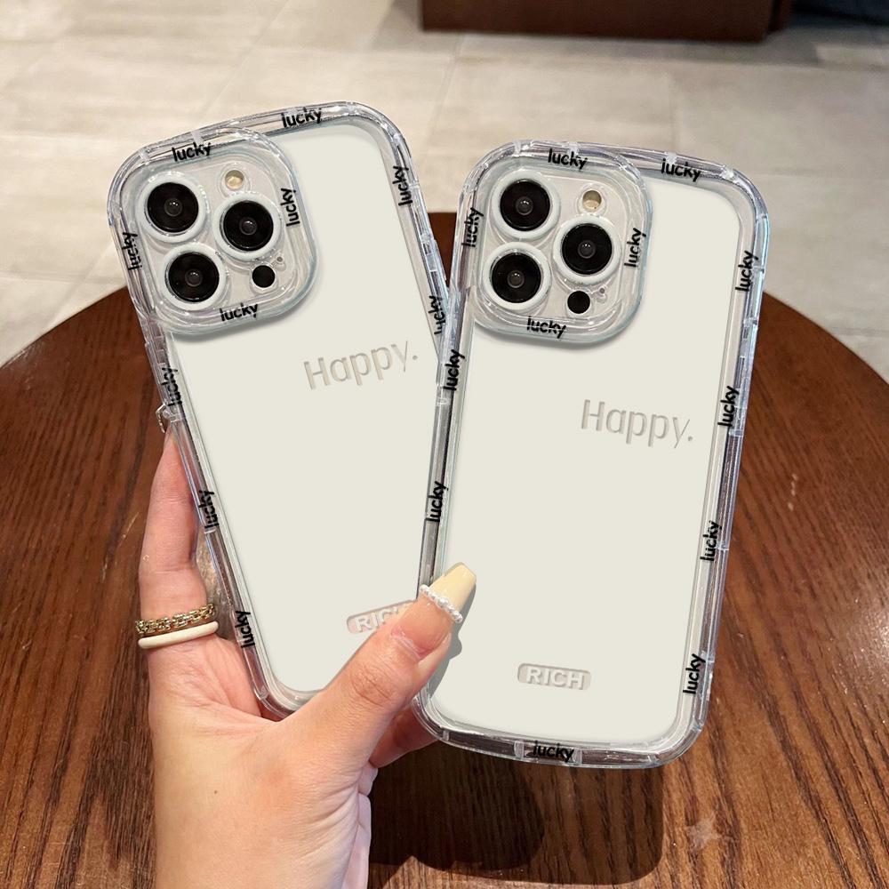 Mobile phone cases for iPhone 11 13 XR 15 Pro Max 12 14 Pro Max case iPhone 16 7 Plus 8 Plus XS Max Cartoon pattern Anti-drop protection Shockproof