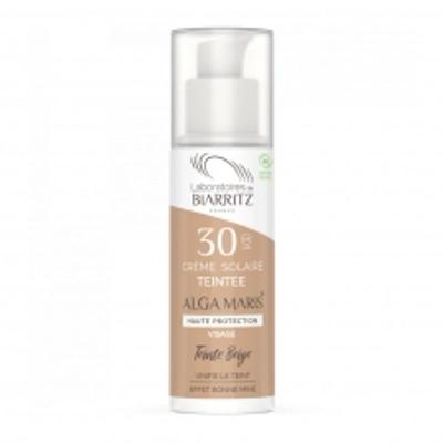 Laboratoire de Biarritz Getönte Sonnencreme für das Gesicht LSF30 (beige) 50ml