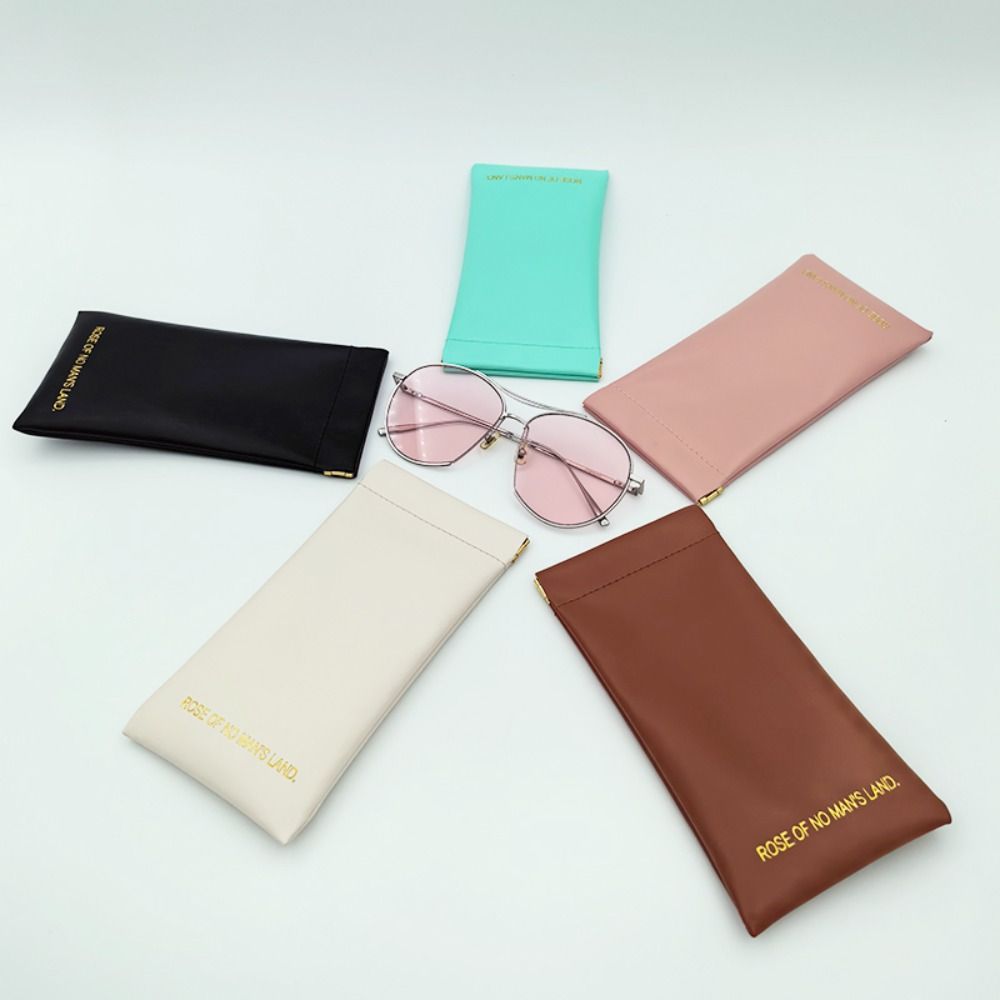 Fashion Simple Lipstick Makeup Bag Mini PU Jewelry Handbag Travel Portable Storage Bag for Women Girls L/M/S Size