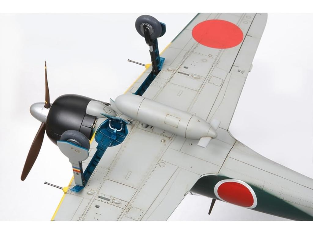 Tamiya Serie Capodoperă Marina Imperială Japoneză Mitsubishi Zero Tip Avion de Vânătoare de Portavion Tip 52 Model Plastic 61103 1/48 Nr.103 52/Tip