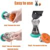 1pc Interactive Dumbbell Design Dog Toys Leaking Food Toy For Dog Slow Feeder Chew Toy Puzzle Interactive Toy