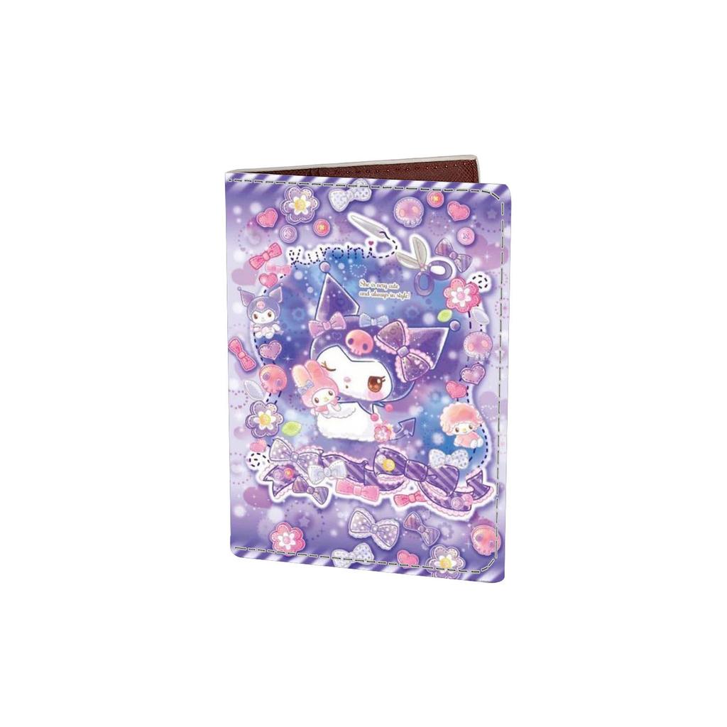 Cartoon Kulomie Yugui Dog Travel Passport Bag Student ID Folder