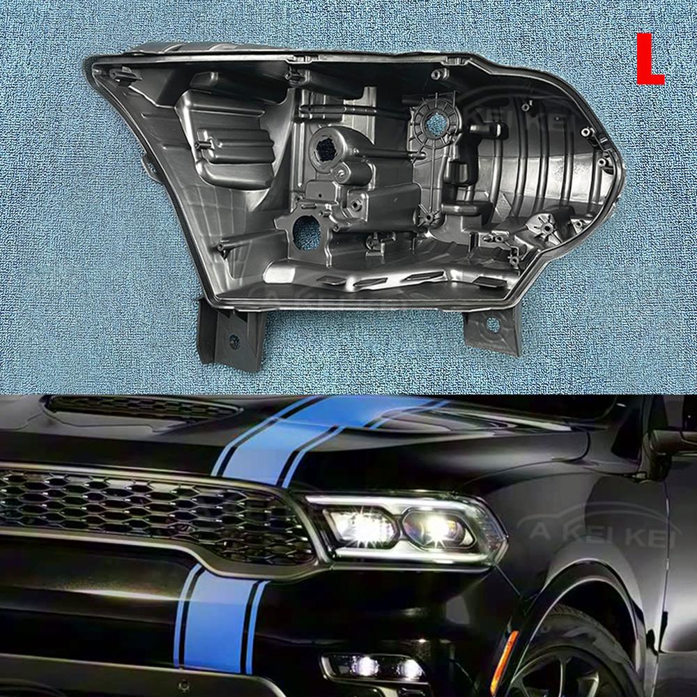 

Auto Parts Headlight Back Shell Front Headlamp Back Base For DODGE Durango 2021 2022 2023 2024 Car Light Housing Accessories Left