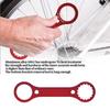 Aluminum Bottom Bracket Wrench Multifunctional Red BB Wrench Tool 250mm Bottom Bracket Tool for TL-FC32/TL-FC25/TL-FC24