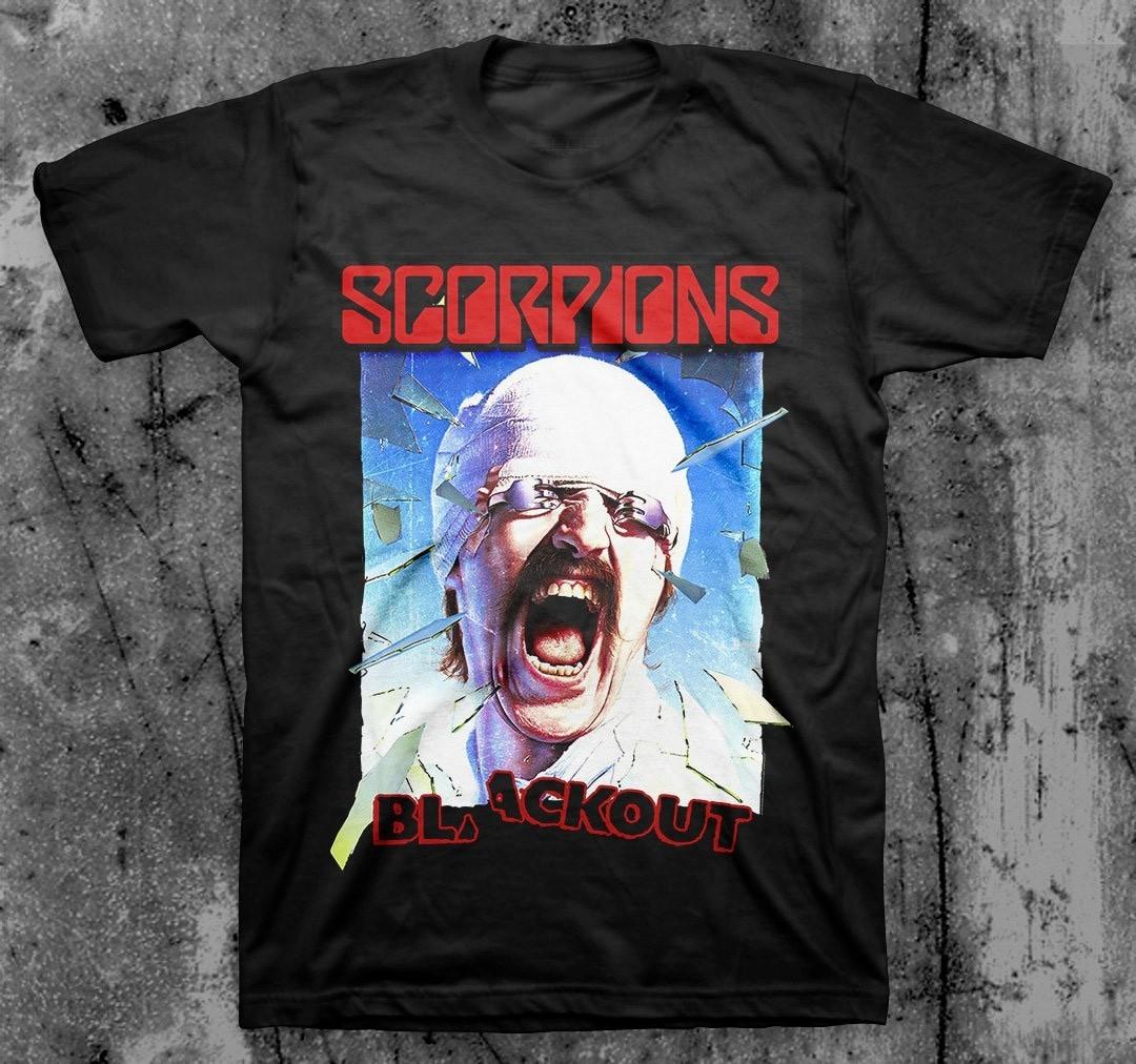 New Scorpions Band Reprint S-235XL T-Shirt U18.154 M