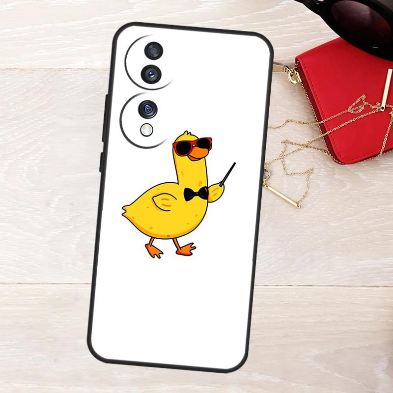 

Funny Cartoon Duck Case For Honor Magic 8 5 6 7 Lite 50 70 90 200 400 Pro X8b X8c X9a X9b X9c X9d Win RT Cover Honor 400 Pro