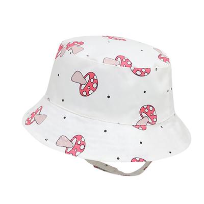(SU)Fashion Children Summer  Printing Sunshade Sunscreen Hat Cap