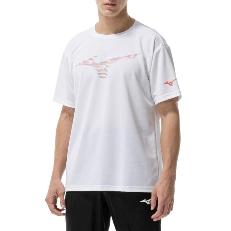 Mizuno T Shirts Men's Crew Neck Moderate Straight Fit 62JAD043