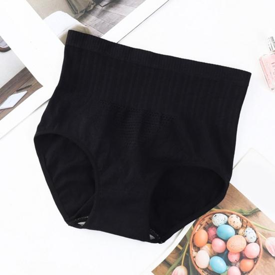 Trendy Lady Briefs Breathable Anti-septic Solid Color Comfortable Wear Elastic Women Panties Inner Wear Clothes
