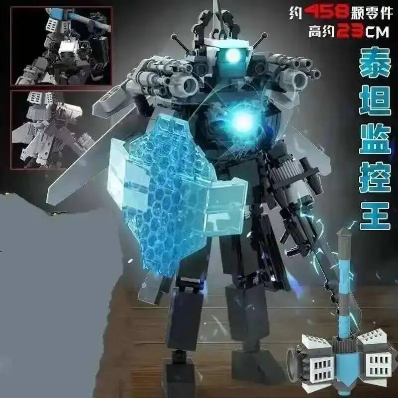 Скібіді Туалет Спікермен Людина-Дикторлник Кубики Титани ТВ Людина Годинниковий Чоловік Годинникоман G Людина Скібіді Будівельний Блок Камерамен Дрильмен