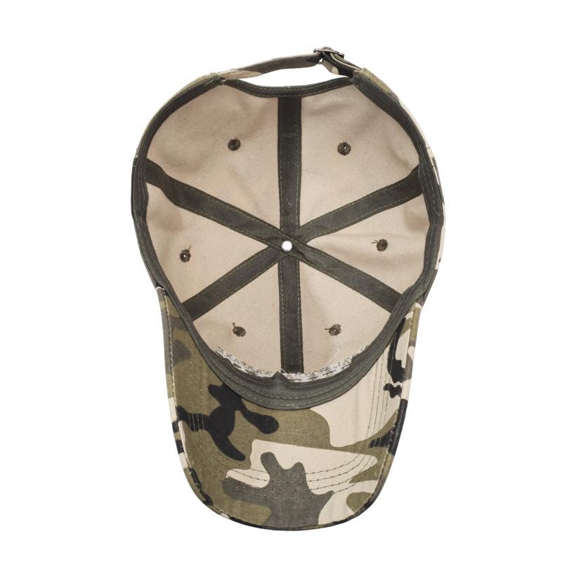Spring Summer Baseball Cap Men's Sun Hat Camouflage Cap Outdoor Sun Hat Training Cap