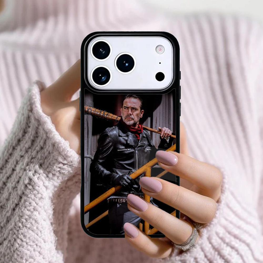 Negan Walking Dead Style Phone Case For Apple iPhone 17 Air 16E 15 14 Plus 13 12 11 Pro Max Mini Funda Cover