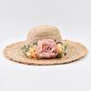 Summer Natural Straw Sun Hat For Women Oversize Fashion Floppy Shade Dome Hat Outdoor Travel Foldable Beach Hat