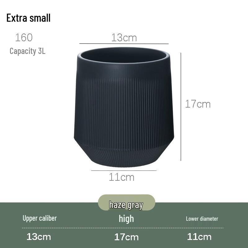 KEYSHEEL Nordic Style Tall Plastic Flower Pot