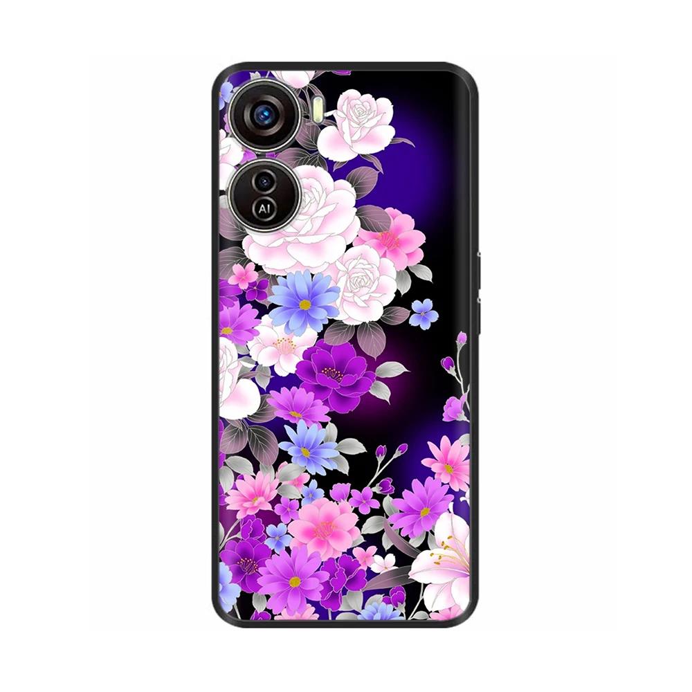 For ZTE Blade V50 Design 5G Case Soft Silicone Phone Cover for ZTE Blade V50 Design 4G 5G Case Shockproof Shell Coque Back Cover