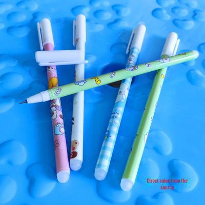 0.5mm Crystal Blue Erasable Gel Pen for Students - Easy To Erase with Cap