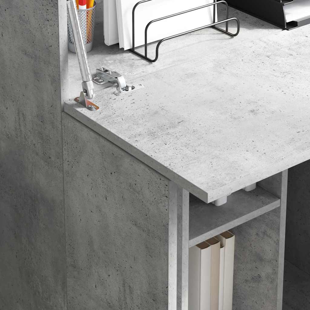 Concrete Grey Desk 71.5 x 31.5 x 106.5 cm Particleboard
