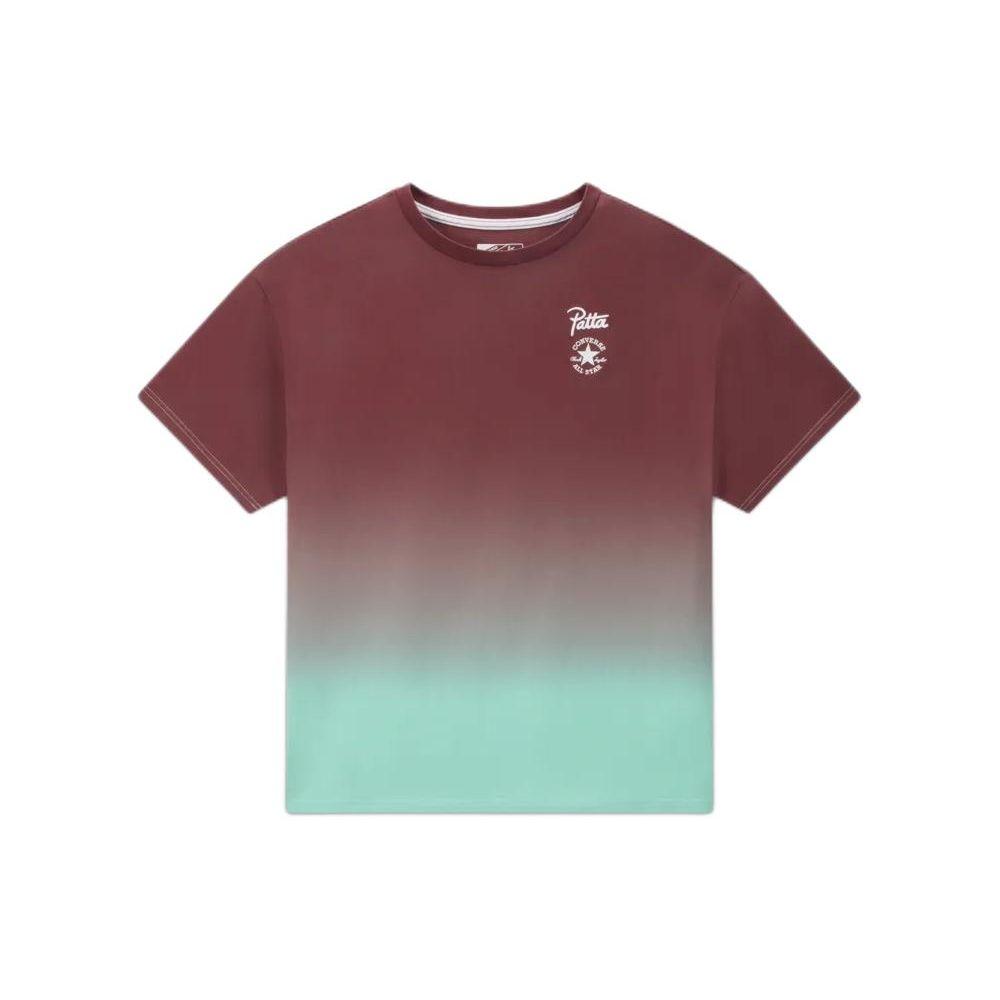 

Converse X Patta SS24 Повседневная спортивная дышащая футболка с принтом с короткими рукавами Топы унисекс Красный 10026931-220