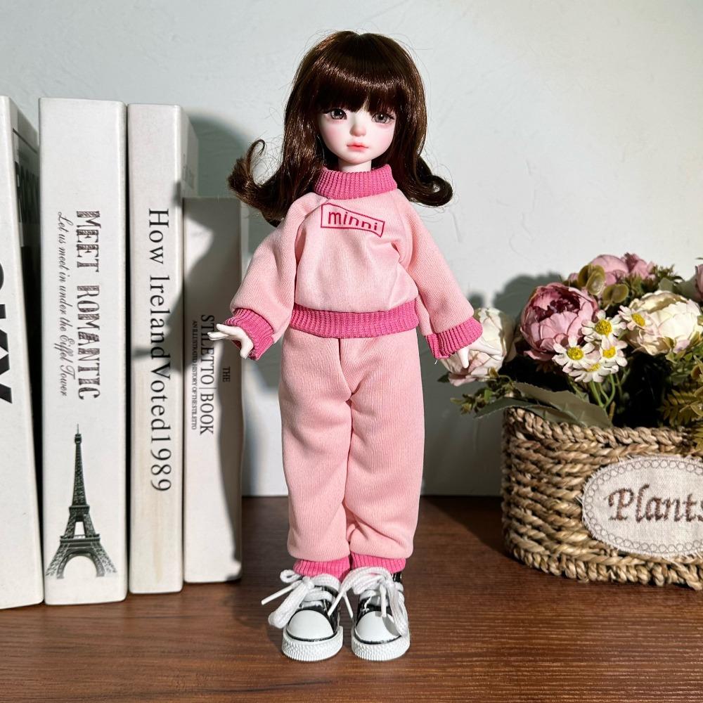 DIY 30cm Doll Clothes Handmade Doll Dress Up Fashion Doll'S Overall  Cotton Doll