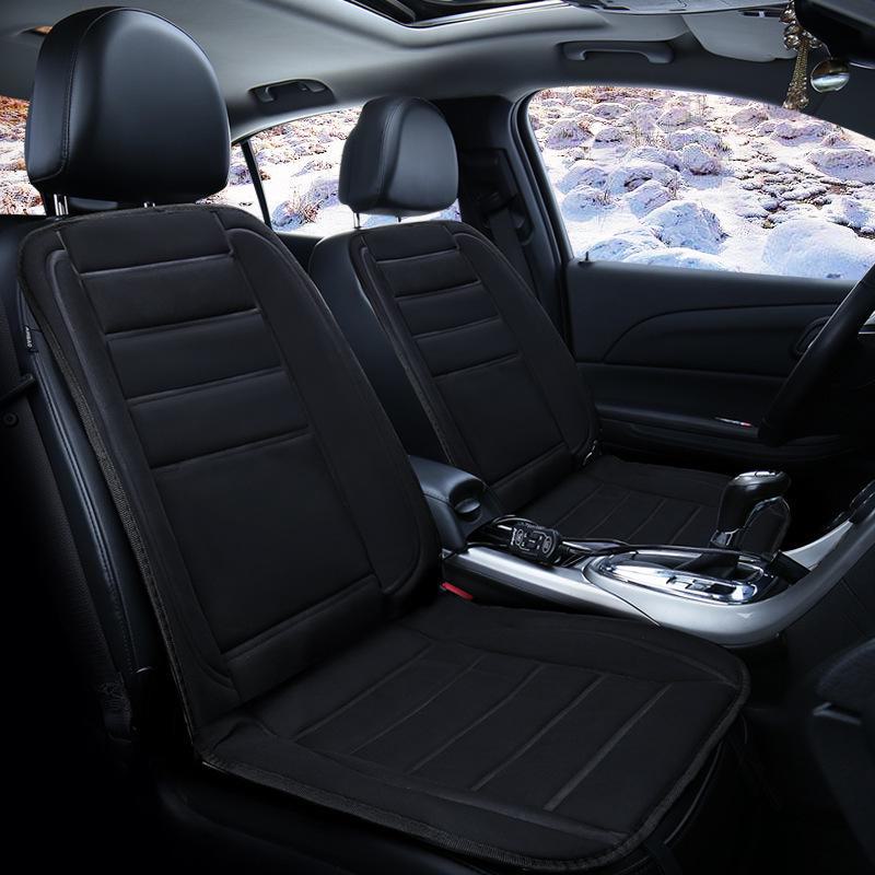 Universal 12V Electric Heated Car Seat Cushion - Winter Single-Piece Warming Pad