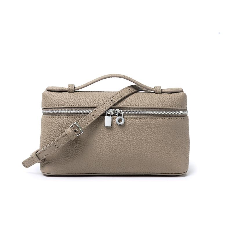 Pierwsza warstwa skóry bydlęcej Lp19Lp27 Torba na lunch Gigi Ta sama skóra Modna do noszenia w ręku Torba damska Torba na ramię Torba crossbody