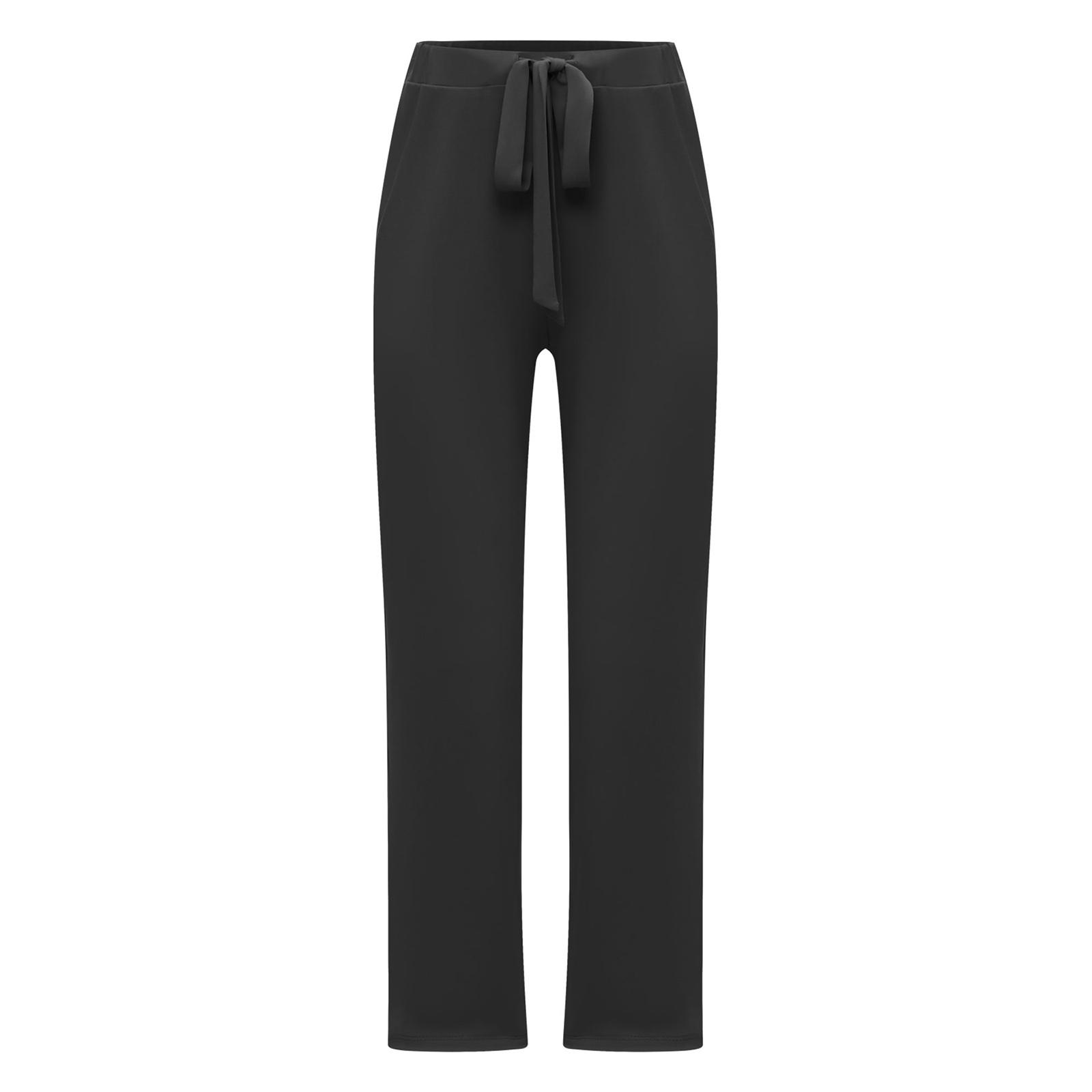 

Boys Latin Dance Pants Drawstring Elastic Waistband Trousers Dancing Practice Performance 5-6 Years чорний