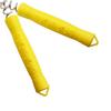 SinLoon Massager Ball Hammer Hammer Stick Manual Beat Golf Ball Massage Back Shoulder Massage Full Body Fatigue Pain Relief (2 Pack) (Yellow)