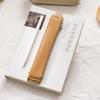 Leather Stylus Sleeve Portable Capacitive Pencil Case with Adjustable Elastic Band for Tablet Notebook Planner Folder