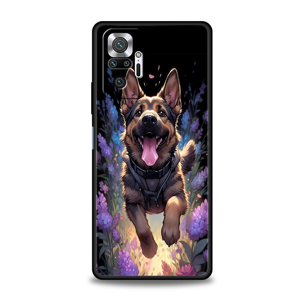 

Phone Case For Xiaomi Redmi Note 14 13 12 Pro Plus 5G 9S 9 10 11 4G 14C 13C 12C 10C 9C 9A Soft Cover Beauty German Shepherd Dog Redmi 9