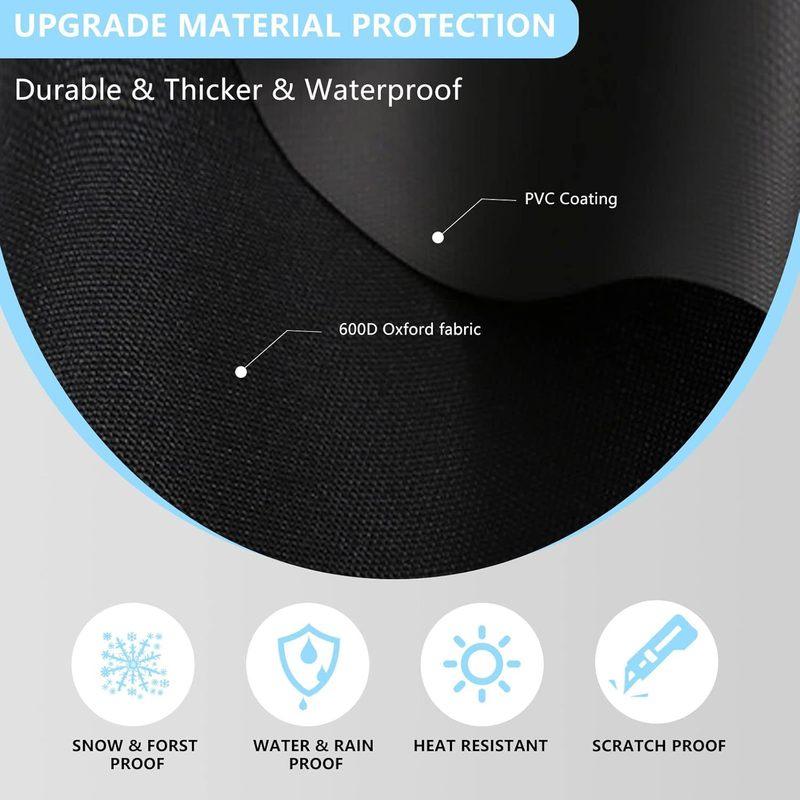 Car windshield anti-frost snow cover with side mirror cover thickened winter waterproof car clothing SUV commercial vehicle
