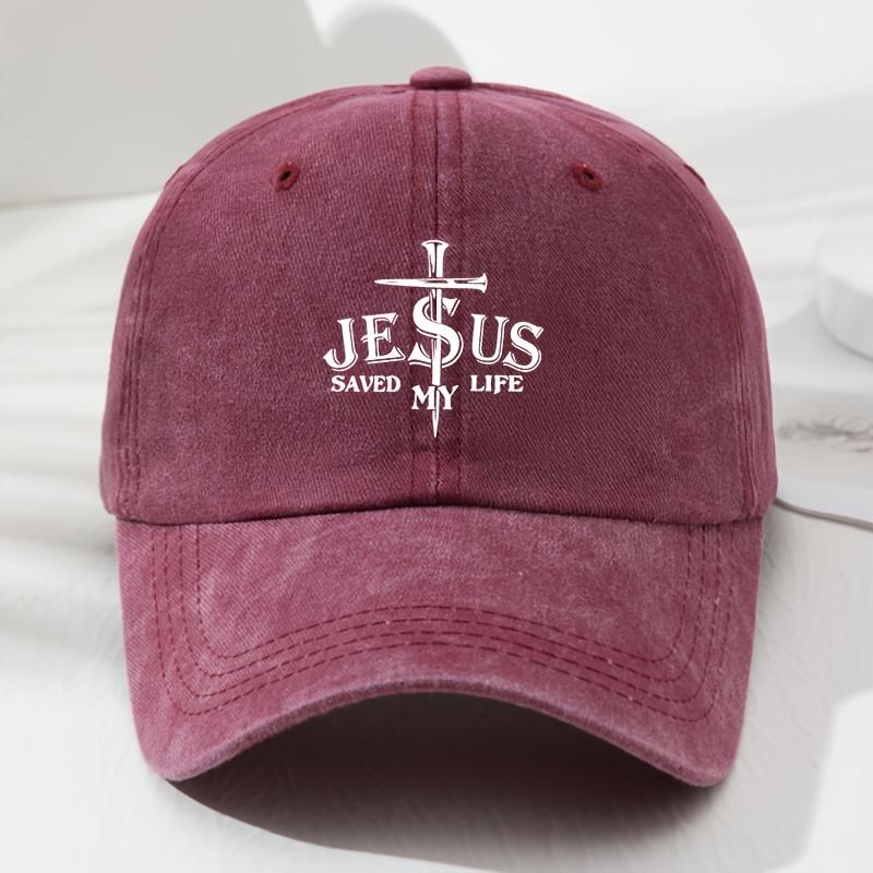

Унисекс Кепка-бейсболка с мягким верхом JESUS Sword Винтажная Модная Мужская и Женская Шляпа для активного отдыха с регулируемым козырьком для спорта и рыбалки One Size