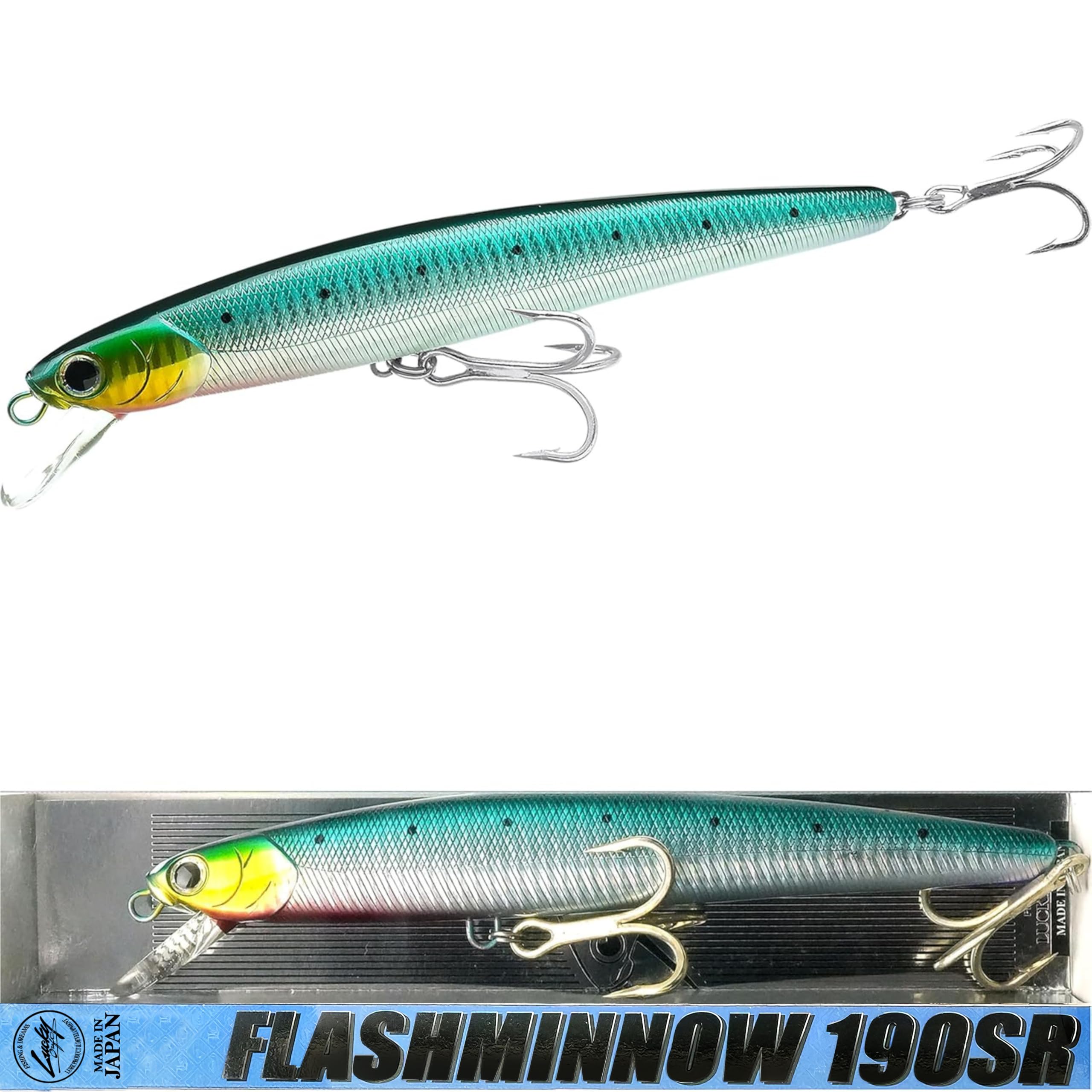 

Lucky Craft SW Flash Minnow 190SR Fishing Lure (613 Pacific Sardine)