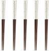 Happy Set of Made In PID2414 J-kitchens Chopsticks, 5, Material Wood, Chopsticks, Japan,