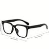 Visually Appealing Gradient Black Frame Glasses for Women Cloth Perfect for Casual Attire or Special Occasions